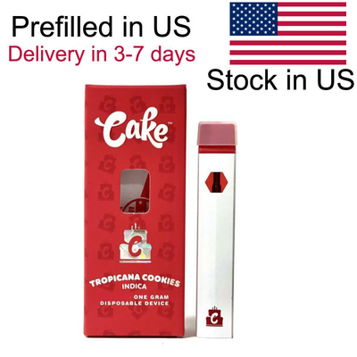 Prefilled Cookies Vape Cartridges Ships from USA Disposable E-cigarettes Filled 1000mg 1ml Ceramic Glass Thick Oil Dab